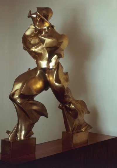Unique Forms of Continuity in Space by Umberto Boccioni
